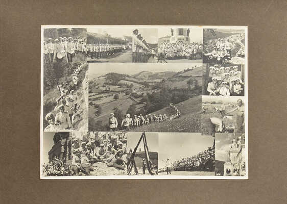 [Стефанов А]. Именной альбом подпоручика Цанко Сергева с фотографиями 55-го фракийского выпуска 1933-1936... [1936].